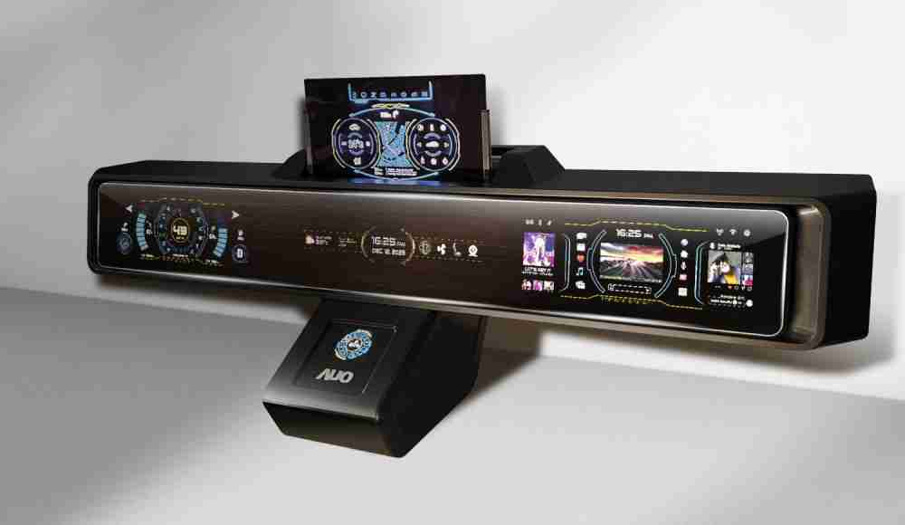 尊龙集团Micro LED沉浸式车舱显示方案结合 可卷式、、、可伸缩的Micro LED应用并可呈现不同的质感纹路，，，展现人性化设计